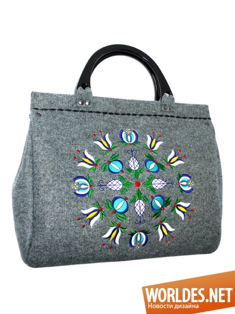 дизайн аксессуаров, дизайн сумки, сумка, необычная сумка, современная сумка, красивая сумка, сумка с вышивкой